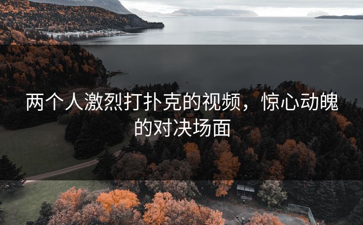 两个人激烈打扑克的视频，惊心动魄的对决场面